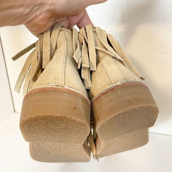 Madewell x Daryl K suede fringe boots. 8.5 - Picture 8 of 8